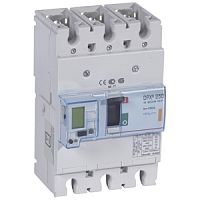 Автоматический выключатель DPX3 250 - эл. расцепитель - с изм. блоком - 25 кА - 400 В~ - 3П - 160 А | код. 420407 |  Legrand 